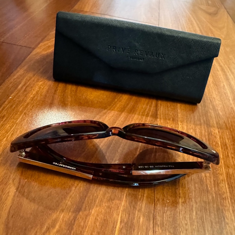 Final Price- Prive Revaux Brown Sunglasses - Picture 2 of 3
